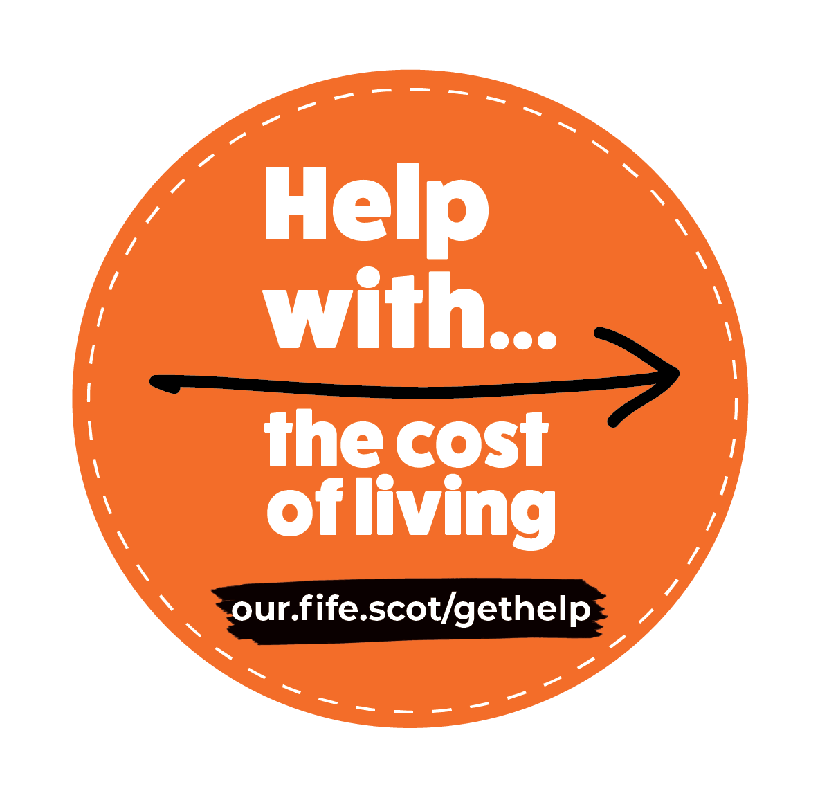 Orange cost of living logo