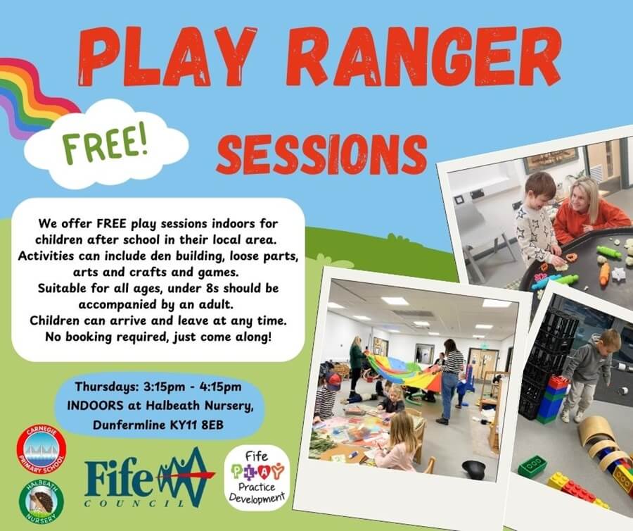 Play Ranger Session Halbeath Poster