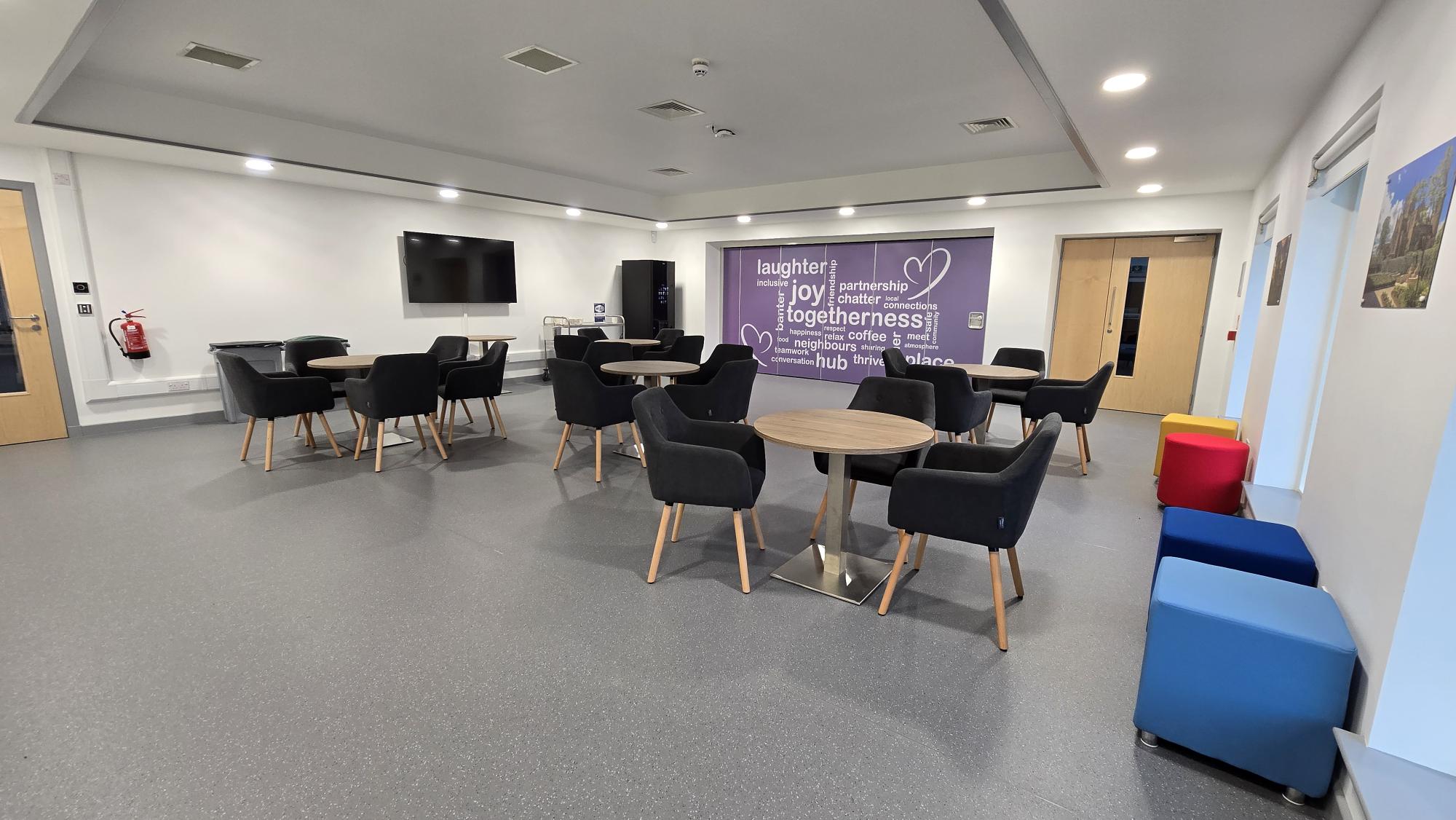 Abbeyview Community Hub Lounge Area