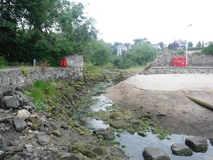 Location of new Aberdour footbridge