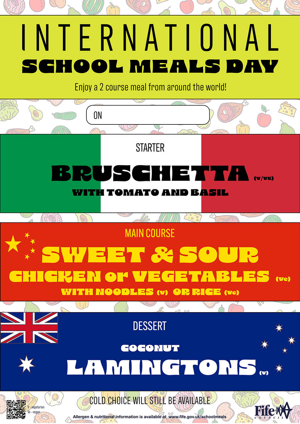 International school meals day