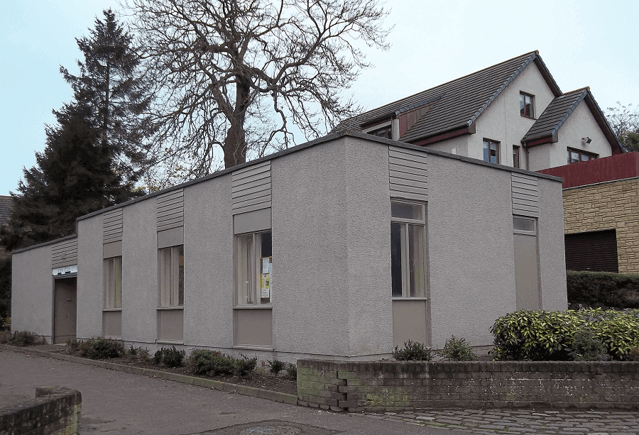 East Wemyss Senior Citizens Centre Building road side view 