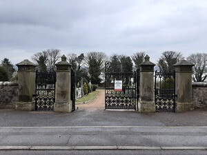 Entrance to Tayport Cemetery
