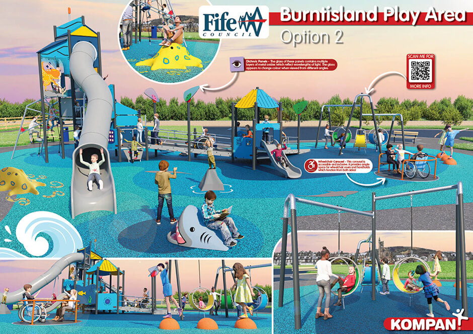 Burntisland Play Area - Option 2